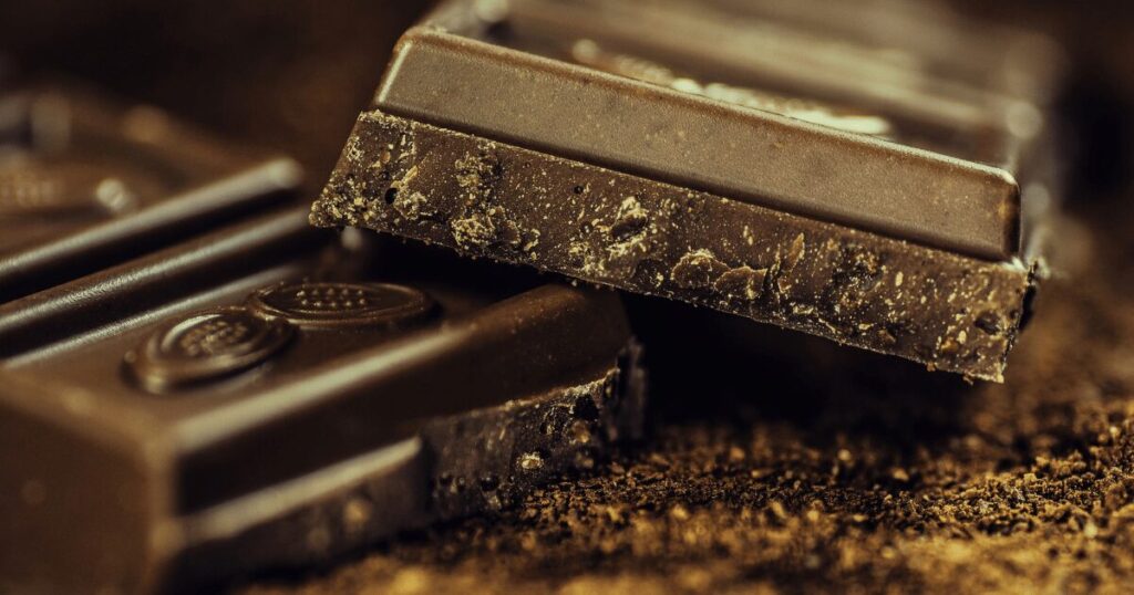 dark chocolate can be eaten on the keto diet