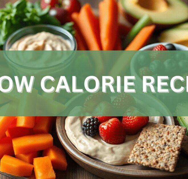 12 Easy & Delicious Low Calorie Recipes for Healthy Snacking