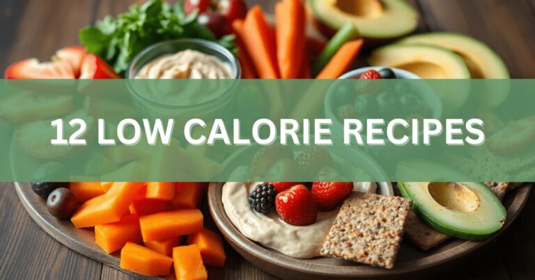 12 Easy & Delicious Low Calorie Recipes for Healthy Snacking